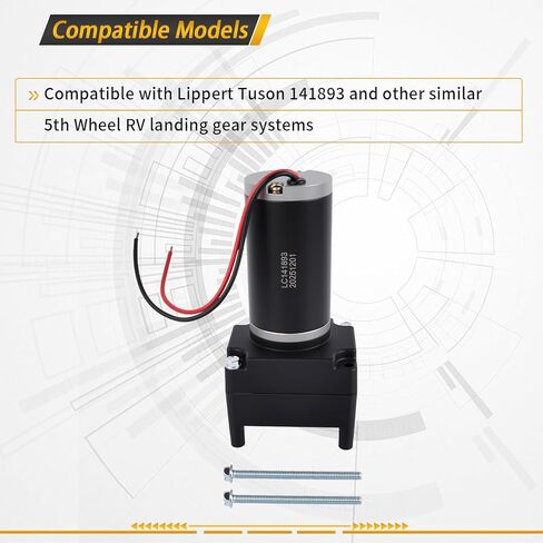LC141893 High Speed 5th Wheel Landing Gear Motor for RV Lippert Tuson Replacement 141893 RV Jack System Electric Lift Motor Assembly in Saudi Arabia