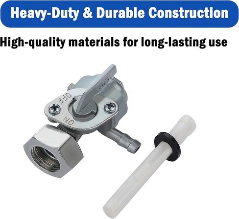 Gas Shutoff Valve Generator Fuel Valve Petcock Compatible with Champion Generac Honda Husky Blackmax Powerpro Duromax Predator 3200 4000w Harbor Freight 4375W Generator Parts Replaces 0j0974 in Saudi Arabia