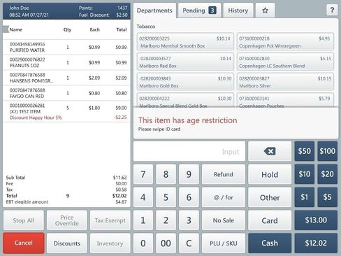 SmartPOS-129 Complete POS Bundle with Integrated Payments — Professional POS Bundle for Small Business: Cashier Touch Screen, Customer-Facing Display, Cash Drawer, Receipt Printer, Barcode Scanner in Saudi Arabia