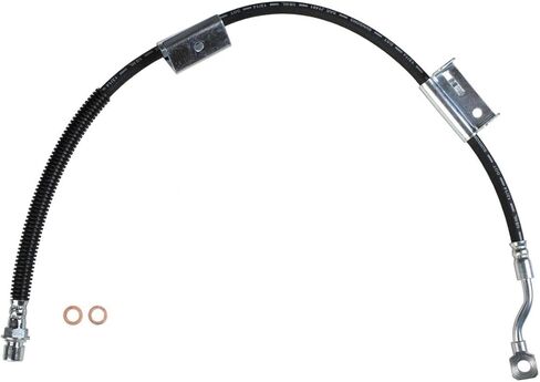 Brake Hose Pair - Set of 2 Front Brake Lines, Brake Hose Set Front Automotive Replacement Brake Hoses Hydraulic Brake Hose Kit Fits Chevrolet Silverado 1500 Fits GMC Sierra 1500 1999 in Kuwait