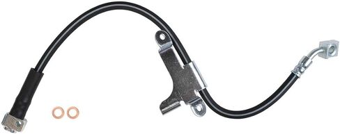 Brake Hose - Set of 4 Front & Rear Brake Lines, Brake Hose Set Automotive Replacement Brake Hoses Hydraulic Brake Hose Kit Fits Chevrolet Trailblazer EXT Fits GMC Envoy Fits GMC Envoy XL 2006 in Kuwait