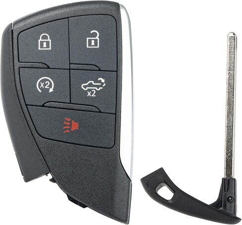 Vurkcy Key Fob Replacement for 2022-2024 Chevy Silverado GMC Sierra 1500 2500 3500 Car Keyless Entry Remote Control, YG0G21TB2 YGOG21TB2, 5 Buttons in Kuwait