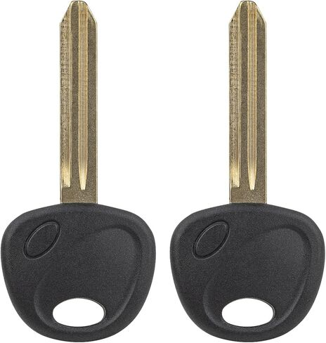Vurkcy HY15-P Transponder Ignition Car Key, Replacement for Hyundai Elantra Entourage Santa FE Sonata Genesis/Kia Forte Optima Soul Sportage, New Uncut, 2Pcs in Kuwait