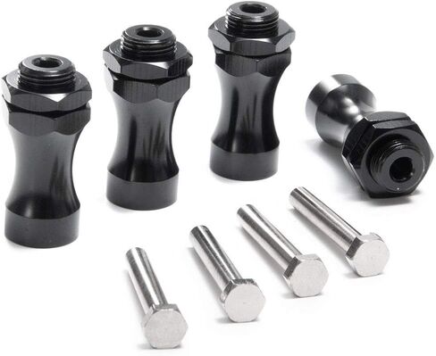 4Pcs 12mm to 17mm Wheel Hex Hub Adapter Conversion Extension for 1/10 1/8 RC Car in Kuwait