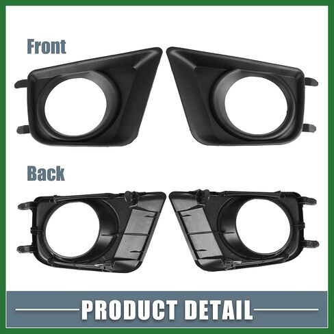 Motoforti Fog Light Bezel Cover NO.8148104020 Left Right Side Fog Light Grille Cover for Toyota Tacoma 2012-2015 1 Pair Long-Lasting in Kuwait