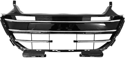 Front Grille & Eyelid Cover Set Compatible with 2021-2022 Honda Accord Sedan 4-Door Upper Grill Molding Trim Black in Saudi Arabia