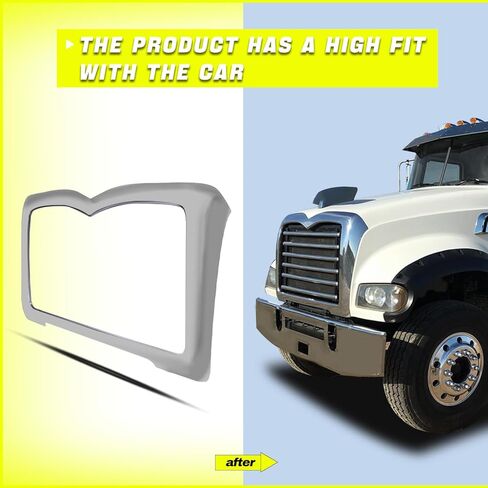 Front Grill Grille Surround for Mack Granite GU713 GU813 CT713 Chrome Grille Molding Trim in Saudi Arabia