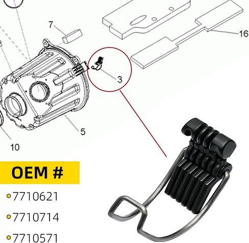 3 قطع مشبك غطاء صندوق الهواء متوافق مع Polaris RZR 800 Ranger 400 500 700 800 900 2005-2016 استبدال الجزء # 7710621 7710714 7710571 in Kuwait