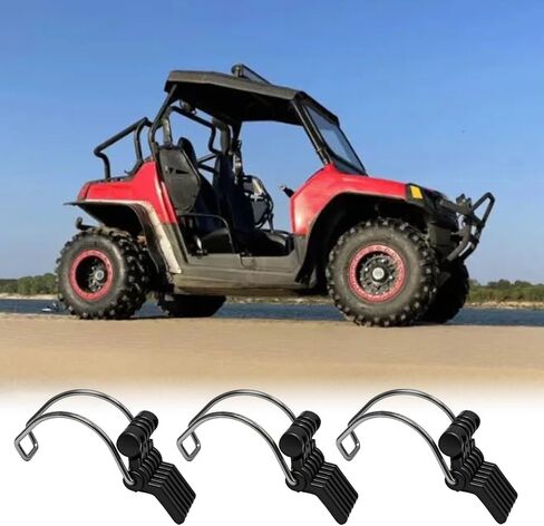 3 قطع مشبك غطاء صندوق الهواء متوافق مع Polaris RZR 800 Ranger 400 500 700 800 900 2005-2016 استبدال الجزء # 7710621 7710714 7710571 in Kuwait