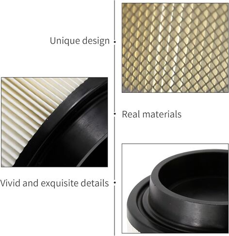 2Pack 1262218 Air Box Filter Replacement for Polaris RZR 170 2010-2021 Ranger Crew XP 1000 Air Filter Element in Kuwait
