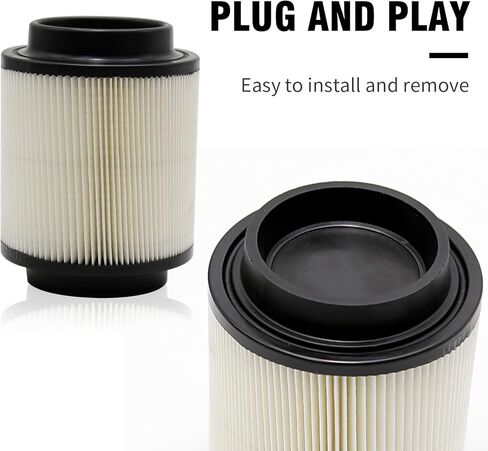 2Pack 1262218 Air Box Filter Replacement for Polaris RZR 170 2010-2021 Ranger Crew XP 1000 Air Filter Element in Kuwait