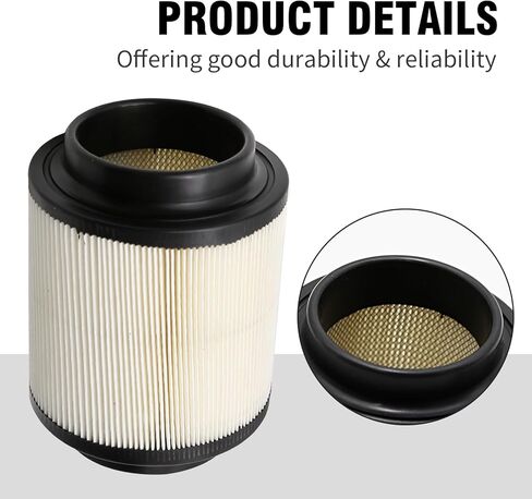 2Pack 1262218 Air Box Filter Replacement for Polaris RZR 170 2010-2021 Ranger Crew XP 1000 Air Filter Element in Kuwait