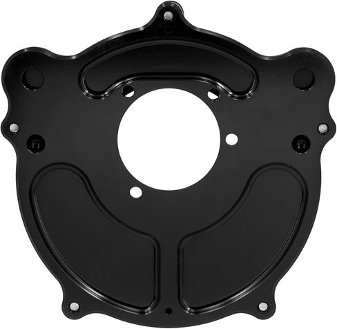 Turbine Intake Air Cleaner Kit Compatible with Harley Dyna 2000-2017 Softail 2000-2015 Touring Road King Road Glide Street Glide 2000-2007, Black &Red in Kuwait