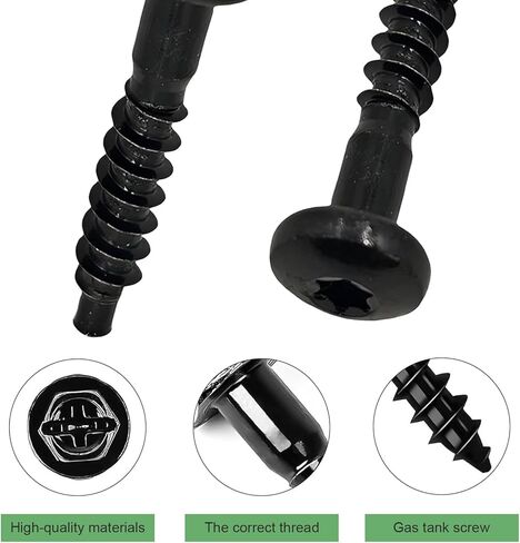 WZP 5PCS Air Filter Box Screw, BAS01001 Replace for 11611199, Rust-proof GM Air Box Cleaner Intake Retainer Screws, Compatible with Chevrolet, Buick, Cadillac in Kuwait