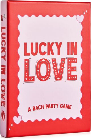 Pop Fizz Designs Lucky in Love I Hilarious Bachelorette Party Game for Adults I Bachelorette Party Games, Girls Night in Card Game I Perfect Bride Gift for Bachelorette Party in Kuwait
