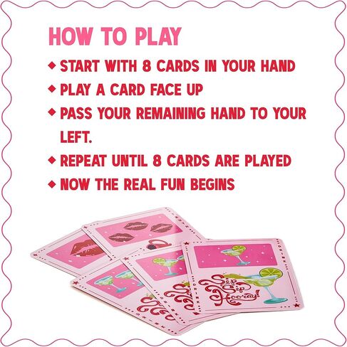 Pop Fizz Designs Lucky in Love I Hilarious Bachelorette Party Game for Adults I Bachelorette Party Games, Girls Night in Card Game I Perfect Bride Gift for Bachelorette Party in Kuwait