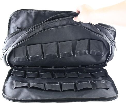 EXMAX Shoulder Carry Storage Bag Handbag Compatible for Wireless Tour Guide System(52-slot Carry Bag) in Kuwait