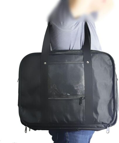 EXMAX Shoulder Carry Storage Bag Handbag Compatible for Wireless Tour Guide System(52-slot Carry Bag) in Kuwait