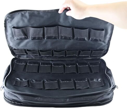 EXMAX Shoulder Carry Storage Bag Handbag Compatible for Wireless Tour Guide System(52-slot Carry Bag) in Kuwait