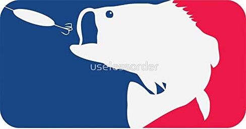 Bass Fishing - Sticker Graphic - Auto, Wall, Laptop, Cell, Truck Sticker for Windows, Cars, Trucks in Saudi Arabia
