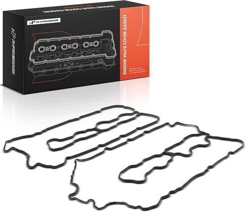 مجموعة حشية غطاء صمام المحرك A-Premium متوافقة مع BMW X5 10-18، X6 08-19، M5 12-16، M6، M6 Gran Coupe، 550i، 550i xDrive، 650i، 650i Gran Coupe، 750i، 750Li، Alpina B7 B7L، Alpina B7 B7L xDrive in Kuwait