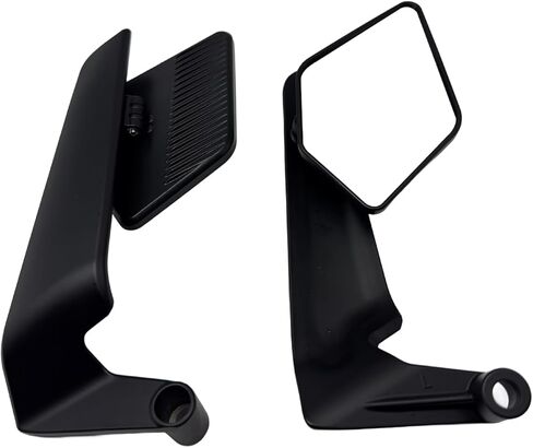 Pack of 2 Universally Motorcycle Rearview Mirroring Featuring Wide Angled View for Blind Spots Elimination and Effortles in Saudi Arabia