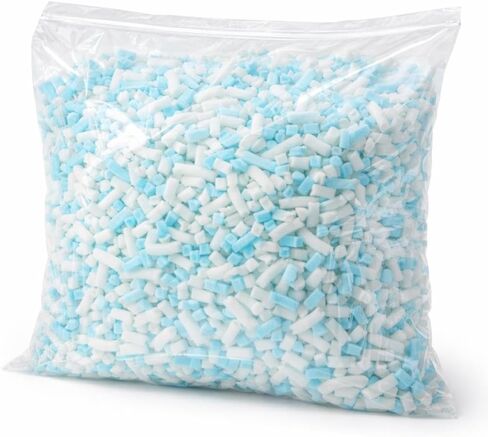 New Shredded Mix High Density Memory Foam Fill Replacement for DIY, Pillow, Bean Chair, Dog Beds and Arts & Crafts (5 POUNDS) in Saudi Arabia