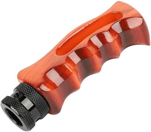 JDM Universal Wood Slotted Pistol Grip Handle Manual Gear Stick Shift Knob Shifter in Saudi Arabia