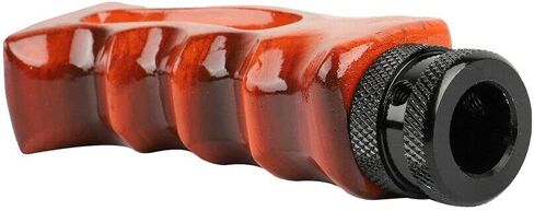 JDM Universal Wood Slotted Pistol Grip Handle Manual Gear Stick Shift Knob Shifter in Saudi Arabia