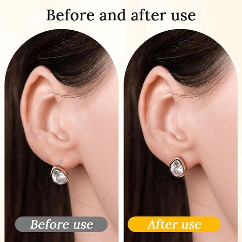 3Pairs Droopy Earring Backs Replacements Silver Locking Earring Backs for Studs Secure Pierced Earrings Back Replacements for Men and Women Studs Heavy Droopy Earrings in Kuwait