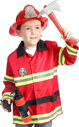 Doctor Costume for Kids Ages 3-7, Pretend Play Dress Up Set with Accessories, Role Play Outfits Veterinarian, Nurse, Surgeon in Saudi Arabia