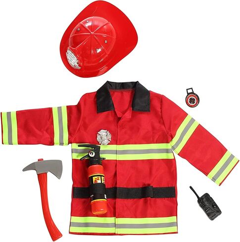 Doctor Costume for Kids Ages 3-7, Pretend Play Dress Up Set with Accessories, Role Play Outfits Veterinarian, Nurse, Surgeon in Saudi Arabia