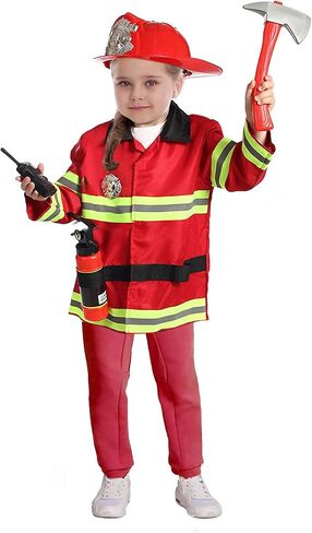 Doctor Costume for Kids Ages 3-7, Pretend Play Dress Up Set with Accessories, Role Play Outfits Veterinarian, Nurse, Surgeon in Saudi Arabia