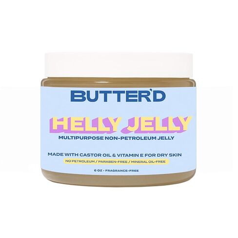 Butter'd Bodycare: Helly Jelly Multipurpose, Un-Petroleum, Non-Petroleum Body Jelly and Skin Protectant, Ointment for Adults and Babies with Castor Oil | Hydrating and Moisturizer (4 oz.) in Saudi Arabia