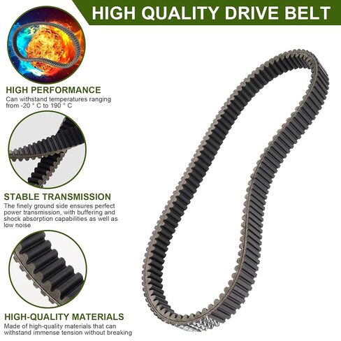 حزام القيادة 59011-0047، CVT 59011-0068 حزام عالي التحمل متوافق مع KRX 1000 2020-2024 KRX4 1000 2023-2024 in Kuwait