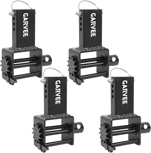 Garvee 8 Pack Trailer Stake Pocket Winch, Heavy Duty Trailer Stake D Ring for Trailer with Standard Size Winch Bar in Saudi Arabia