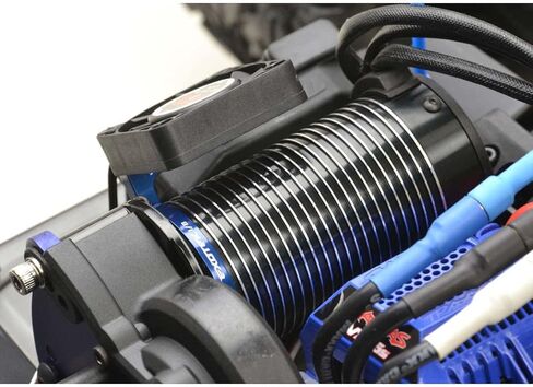 1/8 Exo Fan Mount V2- Clamp On Set أزرق ETK1914BLU أجزاء خيار السيارة الكهربائية/الشاحنة in Kuwait