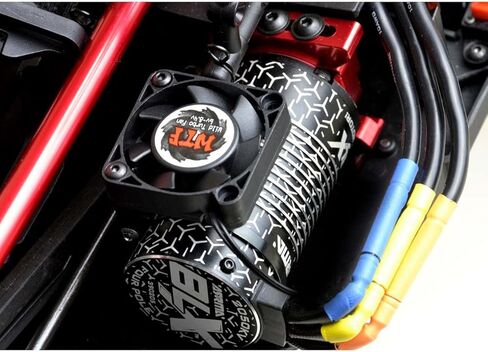 1/8 Exo Fan Mount V2- Clamp On Set أزرق ETK1914BLU أجزاء خيار السيارة الكهربائية/الشاحنة in Kuwait