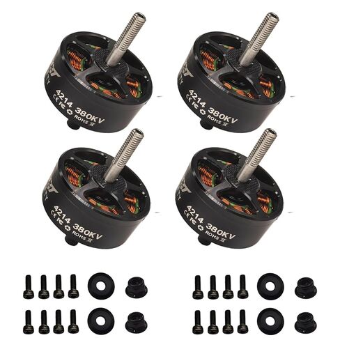 4214 380KV Brushless Motor 4.7kg(10.4lbs) Max Thrust for Cinematic Aerial Photography, Heavy Lift, Agricultural Spraying, and Industrial Inspection Drones (4) in Saudi Arabia