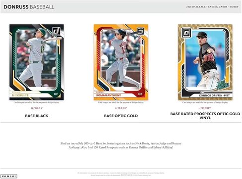 2026 Panini Donruss Baseball Hobby Box in Kuwait