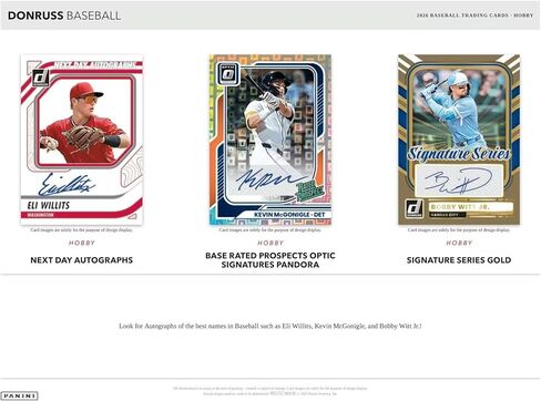 2026 Panini Donruss Baseball Hobby Box in Kuwait