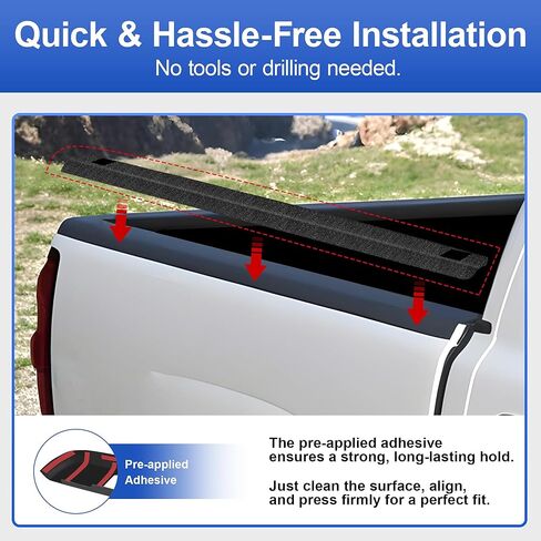 ELH Truck Bed Rail Caps Fit for 99-06 1999-2006 Chevy Silverado & GMC Sierra 1500 2500 3500 (Classic only), w/Holes 6'6" Bed Black Truck Side Rail Protectors (Set of 2) in Saudi Arabia