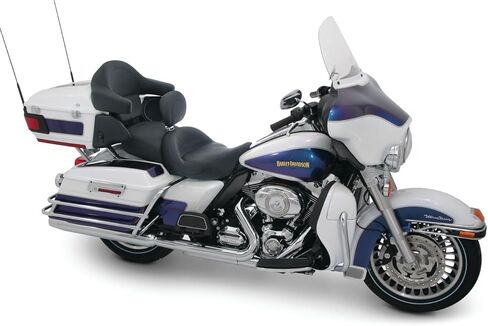 موستانج 1997-'07 Road King 1906-'07 & Eagle 2000-'01 & 2004-'05 مقعد Touring Pass مناسب لهارلي - أسود in Kuwait
