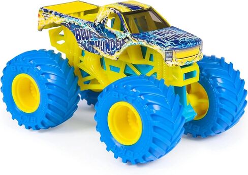 Monster Jam 2026 Official 1:64 Diecast Truck Series 45 Speed Shred Blue Thunder in Kuwait