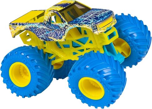 Monster Jam 2026 Official 1:64 Diecast Truck Series 45 Speed Shred Blue Thunder in Kuwait