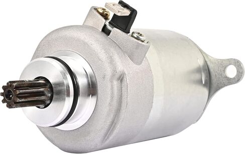 Starter Motor Compatible with Polaris RZR 170 169cc 2009-2015, Motor Sports ATV Go Kart Scooter 150 BMS Eagle Eton Gmi Scoot Hammerhead Redcat, 12 Volt CW 9-Tooth Spline 34200-H03-F000 in Kuwait