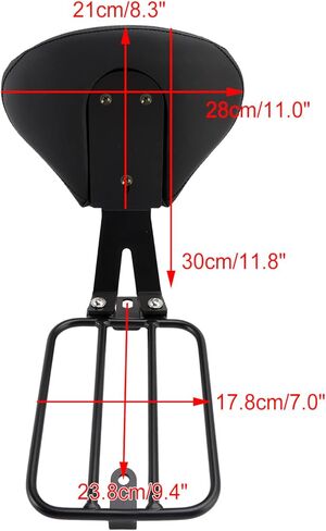 Driver Sissy Bar Backrest Fit for Kawasaki Eliminator 500 2024-2025 in Kuwait