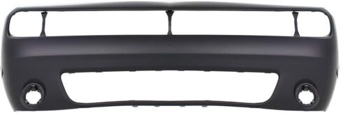 For Dodge Challenger Bumper Cover 2015 16 17 18 19 2020 | Front | Primed | Plastic | w/Fog Light Holes | CH1000A20 | 68258730AB in Kuwait