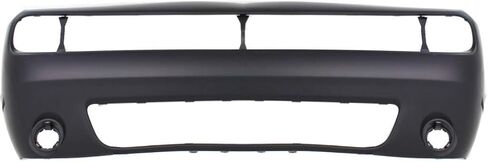 For Dodge Challenger Bumper Cover 2015 16 17 18 19 2020 | Front | Primed | Plastic | w/Fog Light Holes | CH1000A20 | 68258730AB in Kuwait