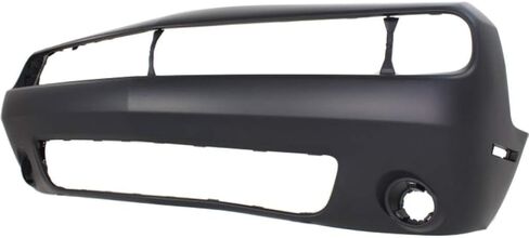 For Dodge Challenger Bumper Cover 2015 16 17 18 19 2020 | Front | Primed | Plastic | w/Fog Light Holes | CH1000A20 | 68258730AB in Kuwait